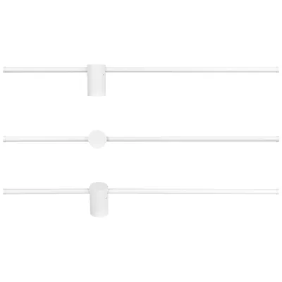Obrázek produktu pro MasterLED LED nástěnné světlo - 14W - 4000K neutrální bílá - 90cm - bílý hliník - jasné a jednoduché pro koupelnu, chodbu a obývací pokoj