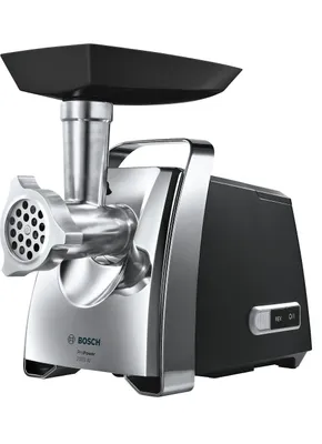 Produktbild von Bosch MFW67440 Fleischwolf 700 W Schwarz, Edelstahl