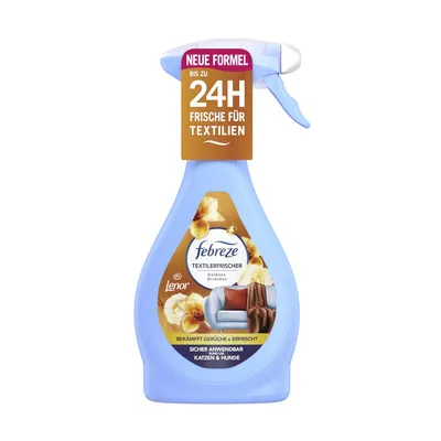 Produktbild von Febreze Textilerfrischer 500ml Lenor Goldene Orchidee Frische Luft Technologie entfernt Gerüche