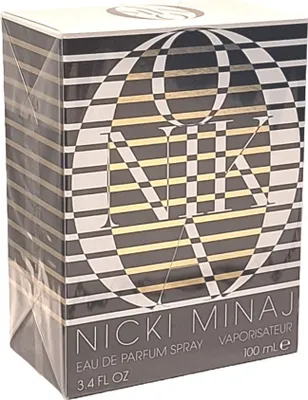 A product box for Nicki Minaj perfume.