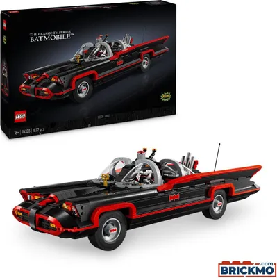 Obrázok produktu pre LEGO Batman™: Batmobil z klasického TV seriálu, Stavebnica, 18 rok / roky, Plast, 1822 kusov, 3,08 kg