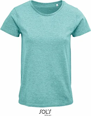 Immagine prodotto di SOLs 03581 | Camicia da donna, Maglietta da donna Crusader, Jersey 150 - Colore: Verde chiaro - Taglia: L
