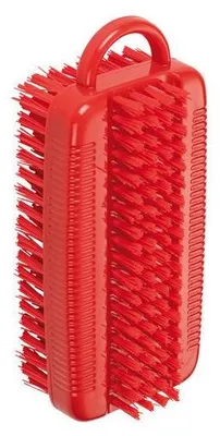 Produktbild von Haug Bürsten Nagelbürste Kunststoff rot