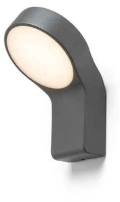 Zdjęcie produktu dla Lampa ścienna ELIA antracyt 230V LED 9W IP44 3000K