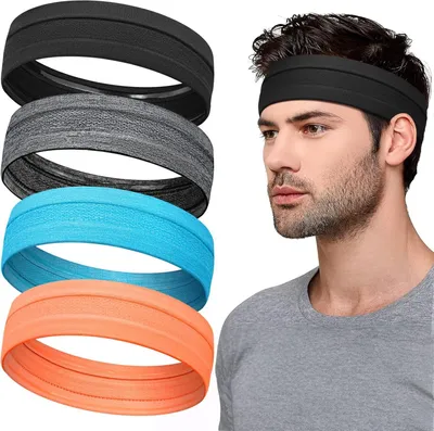 Produktbild von Famanu Haarband Antirutsch - Unisex Sportband für Yoga und Fitness