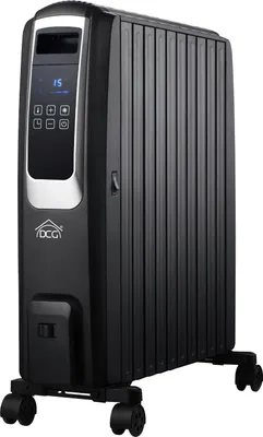 Produktbild von DCG Eltronic RA2910D, Öl-Heizlüfter, Öl, 24 h, Drinnen, Flur, Schwarz