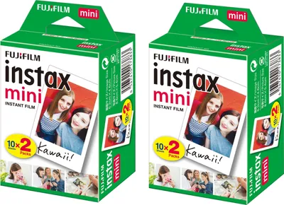 Produktbild von 2x Fujifilm Instax Film Mini 2x10 Blatt, glänzend (16567828)