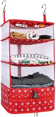 Produktbild von Famanu Kledingkasten Organizer Wasserfest - Faltbar mit 3 Ebenen