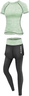 Produktbild von Läufer Long 2W-Fitness-Set grün, S