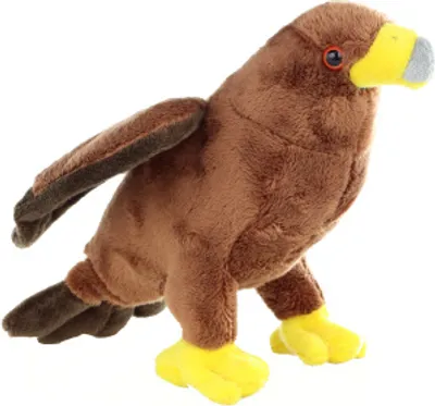 Immagine prodotto di Aquila di peluche marrone