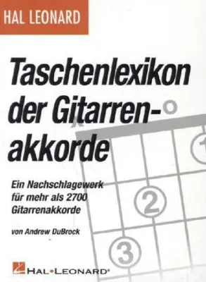 Produktbild von Taschenlexikon Der Gitarrenakkorde