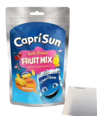 Produktbild von Capri Sun Soft Chews Fruit Mix (147g Beutel) + usy Block
