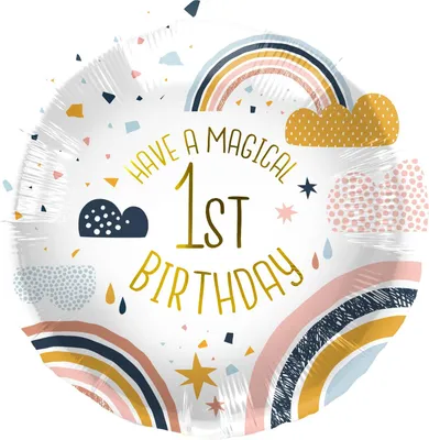 Produktbild von Have a magical 1st Birthday Ballon 45cm
