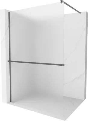 Image de Mexen Kioto+ Walk-in Wall 130x200 cm, verre au lait