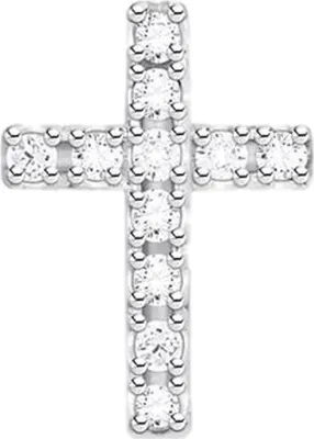 Produktbild von Thomas Sabo Damen Einzel Ohrstecker Kreuz H2131-051-14 Silber