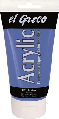 Produktbild von KREUL el Greco Acrylic, 150 ml, Blau, Tube, Wasserfest