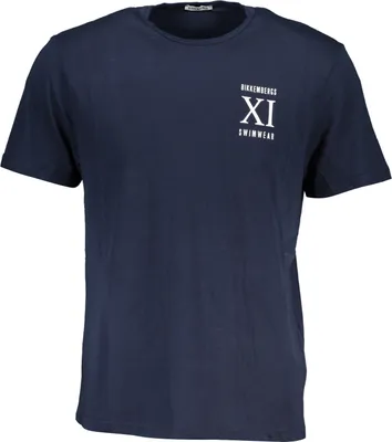Obrázek produktu pro Bikkembergs Pánské tričko s krátkým rukávem Olaitan navy M