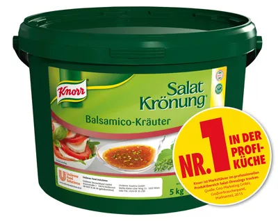 Image de Knorr Couronnement de salade au vinaigre balsamique aux herbes