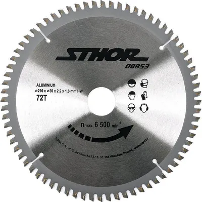 Immagine prodotto di Kotouč na hliník 210 x 30 mm 72z