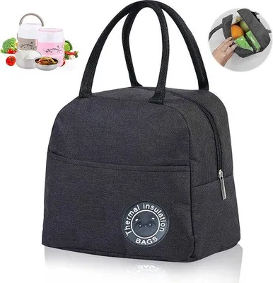 Produktbild von Famanu Picknicktas mit hervorragender Wärmeisolierung - Schwarz