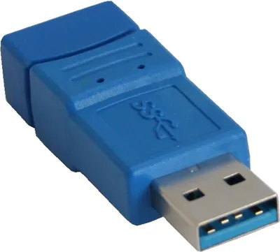 Immagine prodotto di InLine® 35300B Adattatore InLine® USB 3.0, da spina A a presa A