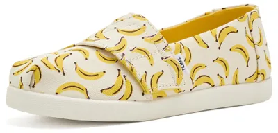 Obrázek produktu pro Dívčí espadrilky TOMS Classic, světle žlutá barva (Pale Lemon Bananas), velikost 36 EU