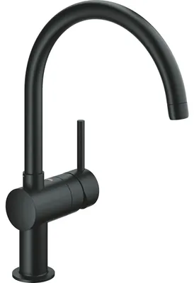 Produktbild von GROHE Minta, Standard, Schwarz, Metall, Hebelgriffe, Einzelbild, 1/2"