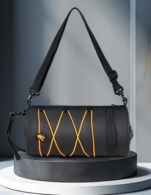 Produktbild von Multifunktionale Fahrradtasche, Wasserdicht, Handtasche mit Schultergurt, Orange, für Fahrradtouren