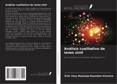 Produktbild von Análisis cualitativo de iones zintl