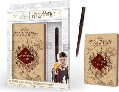 Obrázok produktu pre Zestaw Notatnik i Pióro Wands - Harry Potter od Pyramid | Oficjalny Produkt