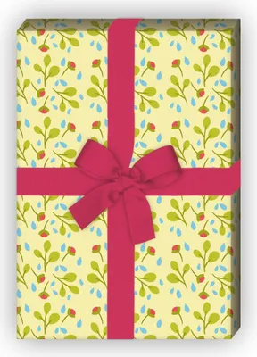 Produktbild von Gänseblümchen Geschenkpapier für tolle Geschenke mit Streumuster - G8288, 32 x 48cm