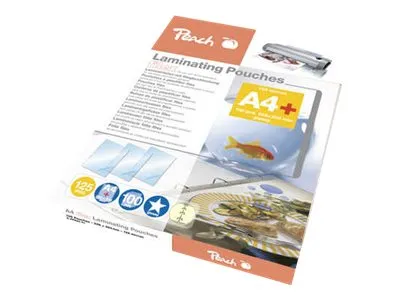 Image de Peach PP525-01 Peach Laminierfolien A3 125mic glänzend 100Stk.
