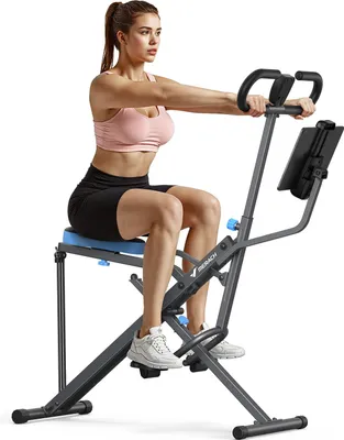 Produktbild von Fitnessgerät für Zuhause – Bauchmuskeltrainer, Rückentrainer, Kniebeugentrainer für Ganzkörpertraining, bis 158 kg belastbar