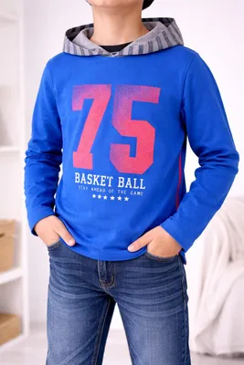 Produktbild von Blue Seven Shirt mit Kapuze Jungen (Gr.110, Blau)