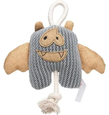 Image de Mbw - Peluche « MiniFeet », chauve-souris LT3738 (taille unique) (gris)