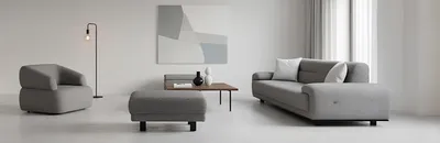 Produktbild von Komfortable Sofa Sessel und Hocker für entspannte Stunden