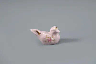 Produktbild von Vogel, figuratives Porzellan, Blumen, Leander