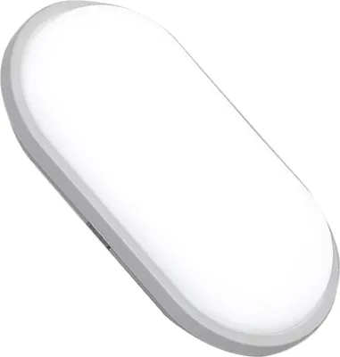 Imagen del producto de Lámpara de techo LED, muy brillante, resistente al agua. Aplique de pared para exteriores e interiores, ideal para baños y balcones. Voltaje: 110-240V