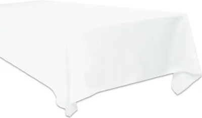 Produktbild von Tischdecke Eckig 140 x 170 cm Weiß Unifarben Polyester, Standard