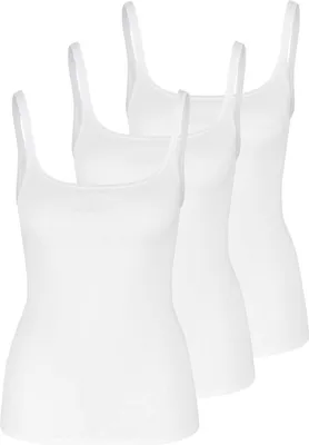 Produktbild von Speidel 3er Pack bio.Baumwolle Unterhemd / Top Baumwolle in weicher Qualität, Sportiver Ausschnitt mit schmalen Trägern, Komfort ohne störende Seitennähte