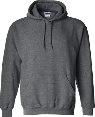 Produktbild von Gildan Heavy Blend Uni Kapuzenpullover / Hoodie / Kapuzensweater BC468 (XL) (Dunkelgrau meliert)