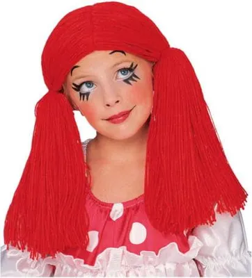 Produktbild von Mädchenperücke Stoffpuppe