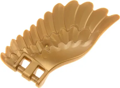 Produktbild von 1x Lego Tier Flügel links 4x7 perl gold Federn Pferd Adler Elves 6213883 20313