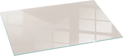 Obrázek produktu pro Skleněná podkladová deska pro 100x50 cm - kamna - krbová deska skleněná - ochranné sklo - ochranná deska proti jiskrám - skleněná podkladová deska ohnivzdorná - tepelná ochranná deska - skleněná ochrana podkladu - barva: světle růžová