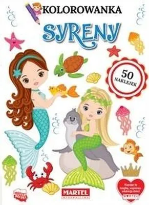 Image de Kolorowanka Syreny z naklejkami