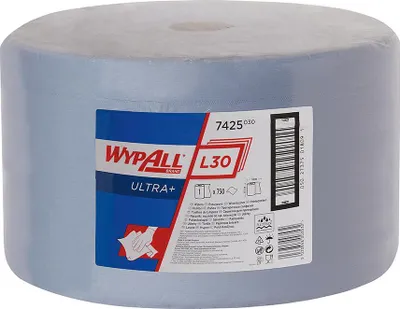 Produktbild von WYPALL L40 Wischtücher 23,5x38cm blau 750 Blatt