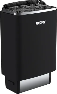 Immagine prodotto di Stufe per sauna Harvia Top Steel Black 6,0 kW | richiede un sistema di controllo separato | HME600400BX