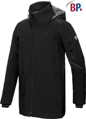 Produktbild von BP® Wetterschutzjacke - schwarz - 3XLn