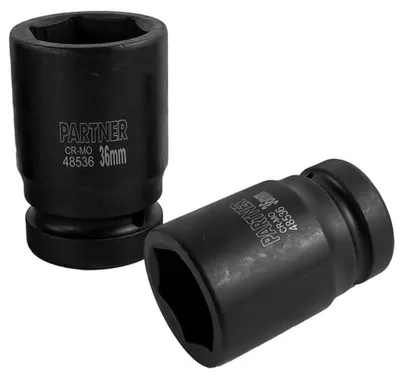 Immagine prodotto di Chiave a bussola per avvitatore a percussione 1'' 36 mm Cr-Mo esagonale