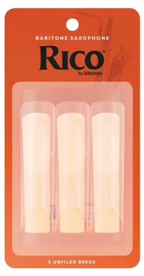 Productafbeelding van Rico Design RLA0325, ongesorteerde rietjes, baritonsaxofoon, hout, suikerriet, 3 stuks, Verenigde Staten